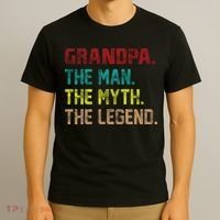 Grandpa The Man The Myth The Legend  T-Shirt thumb 3
