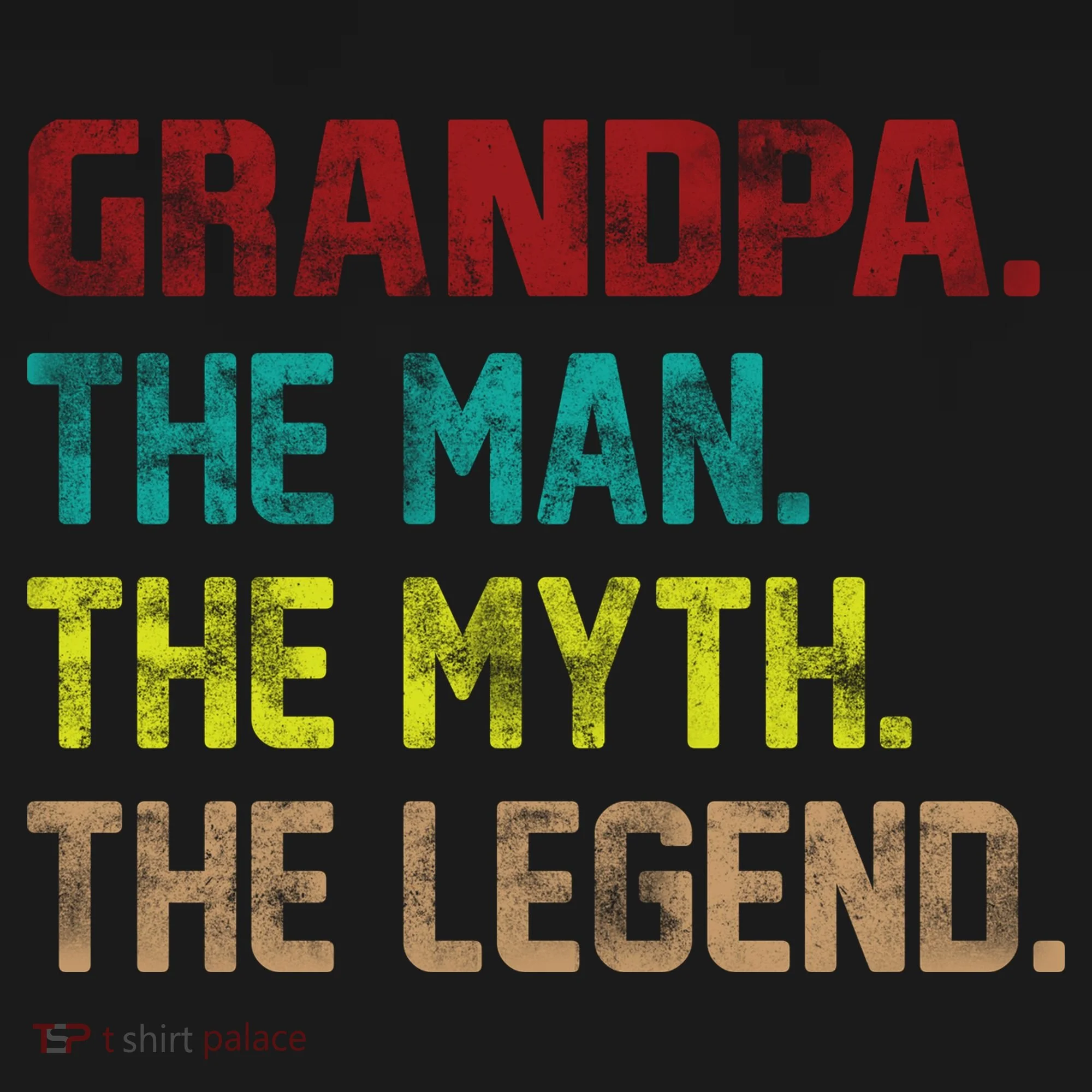 Grandpa The Man The Myth The Legend  Button