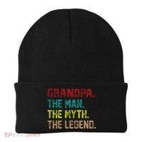 Grandpa The Man The Myth The Legend  Beanie thumb 0