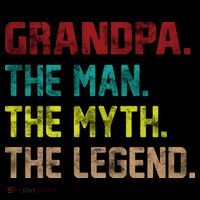 Grandpa The Man The Myth The Legend  Ornament thumb 1