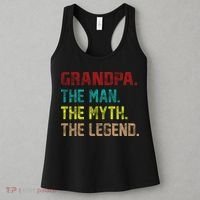 Grandpa The Man The Myth The Legend  Women's Tank Top thumb 3