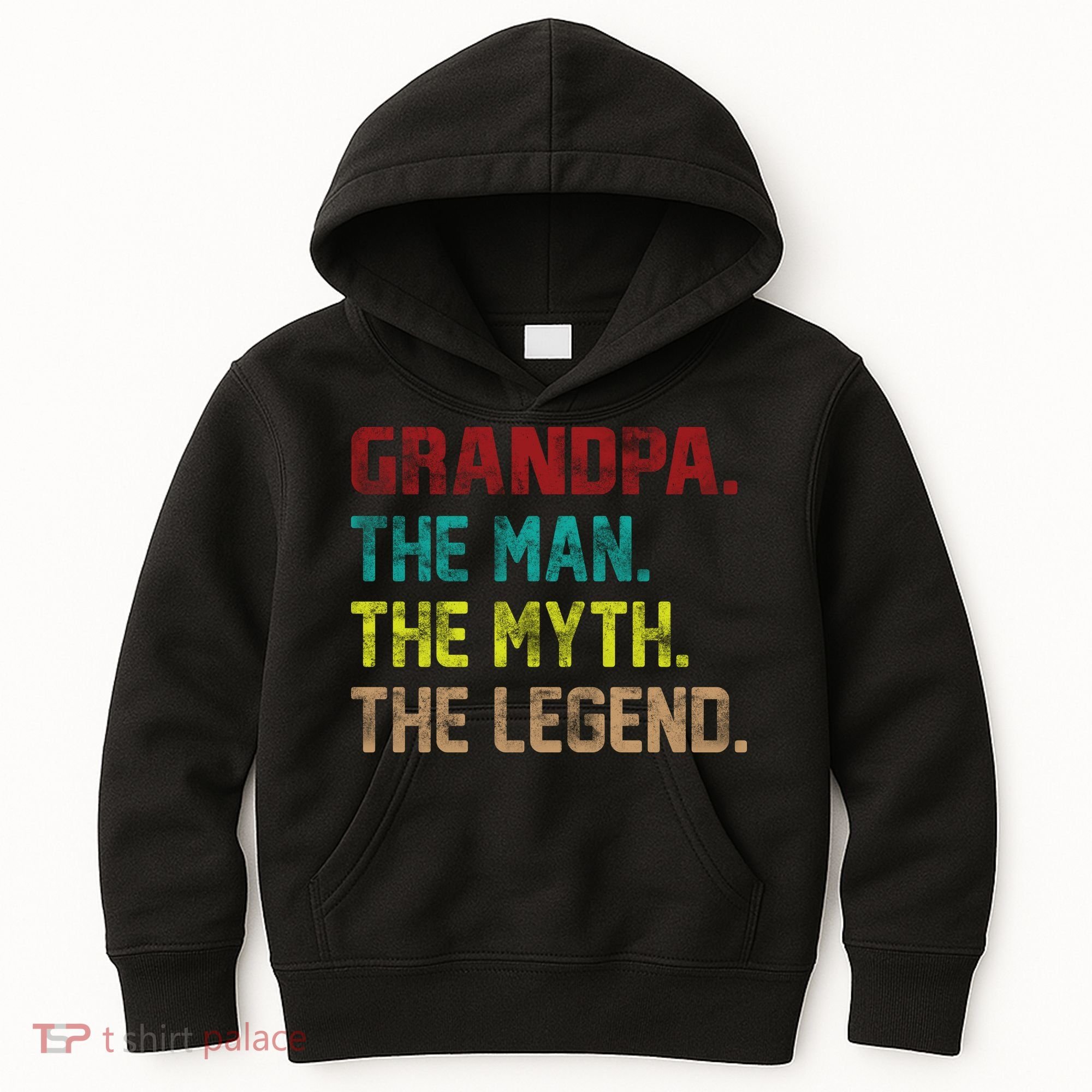 Grandpa The Man The Myth The Legend  Kids Hoodie
