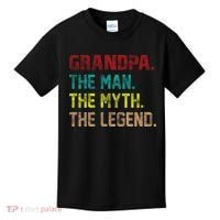 Grandpa The Man The Myth The Legend  Kids T-Shirt thumb 0