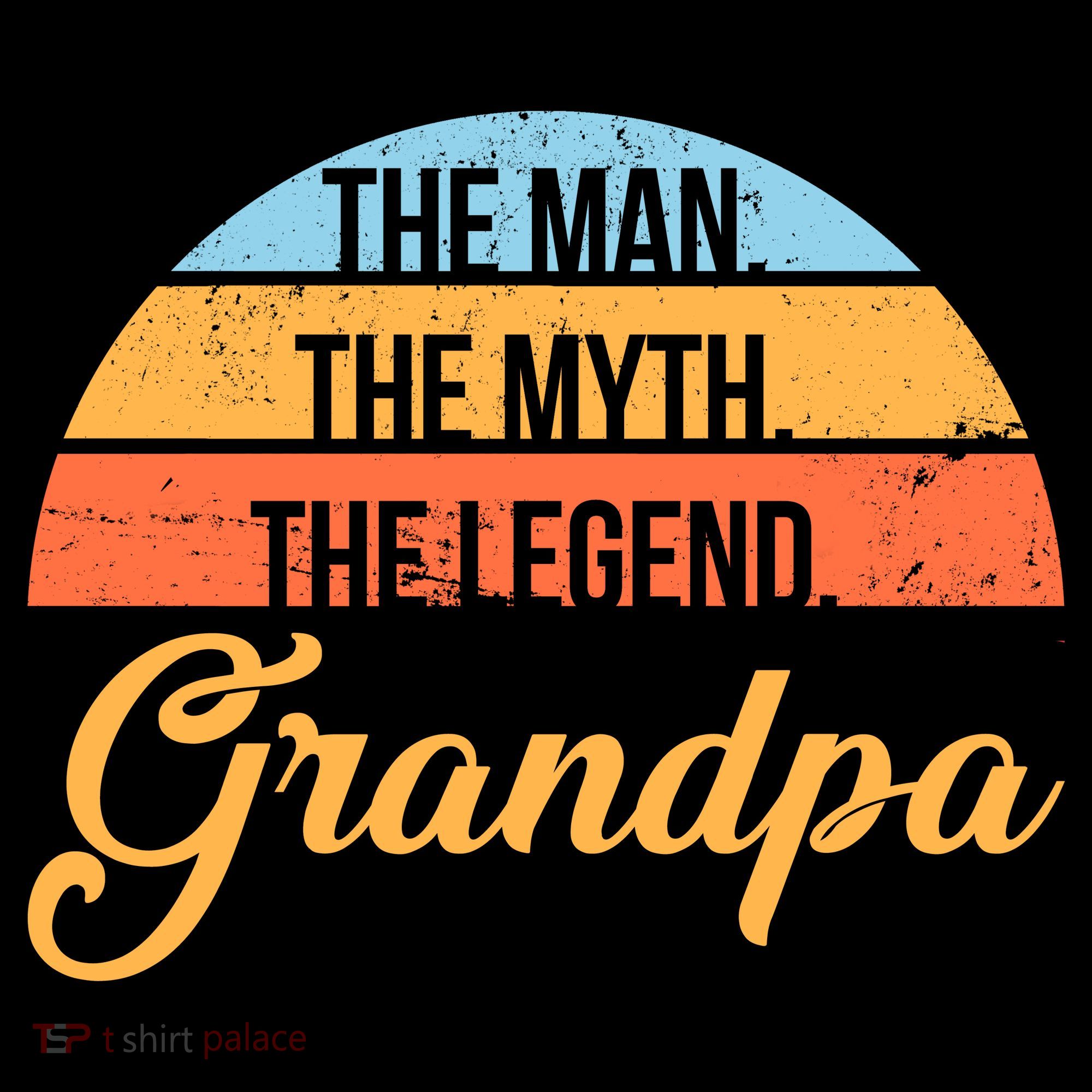 Grandpa The Man The Myth The Legend Saying Women's Hoodie