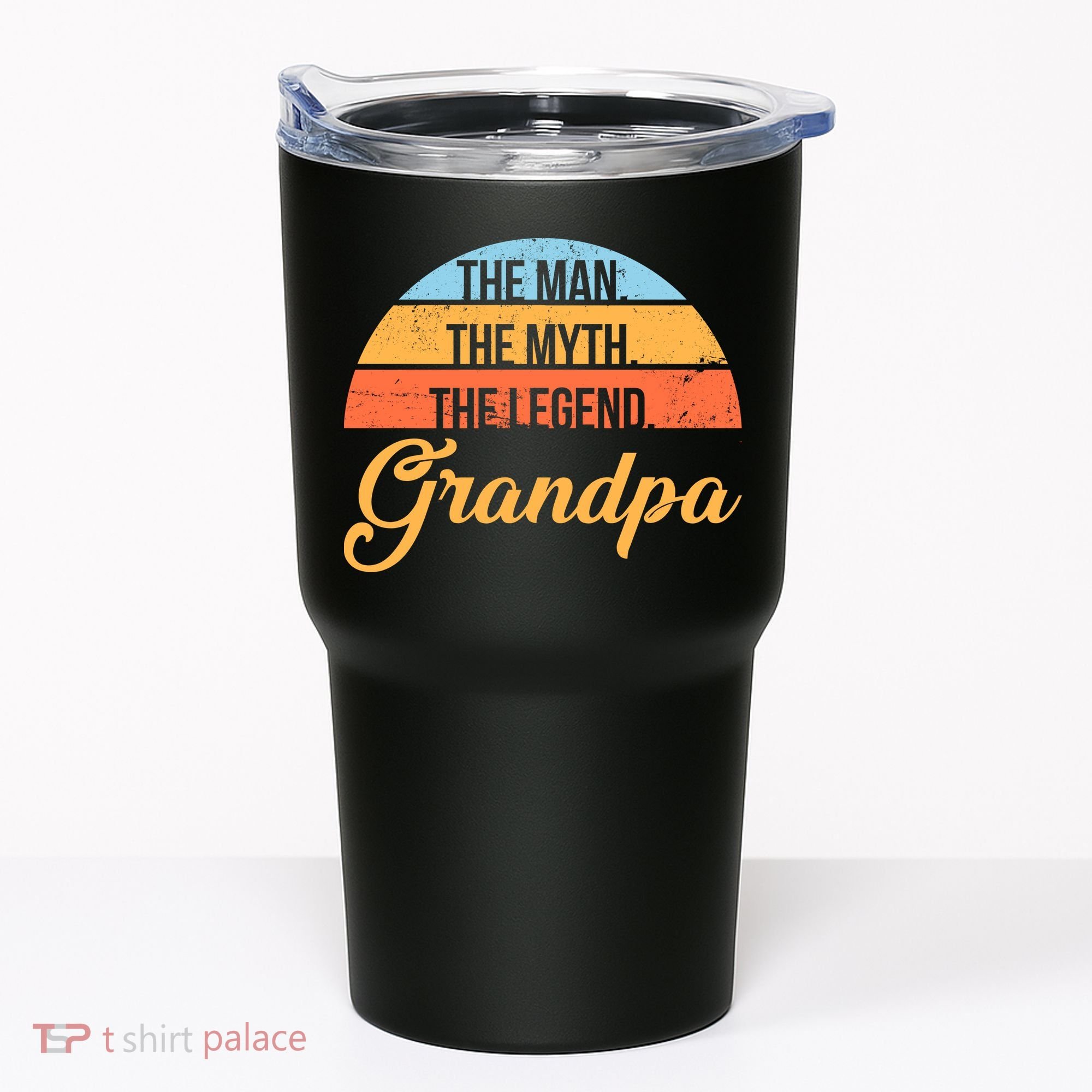 Grandpa The Man The Myth The Legend Saying Tumbler
