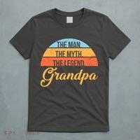 Grandpa The Man The Myth The Legend Saying T-Shirt thumb 5