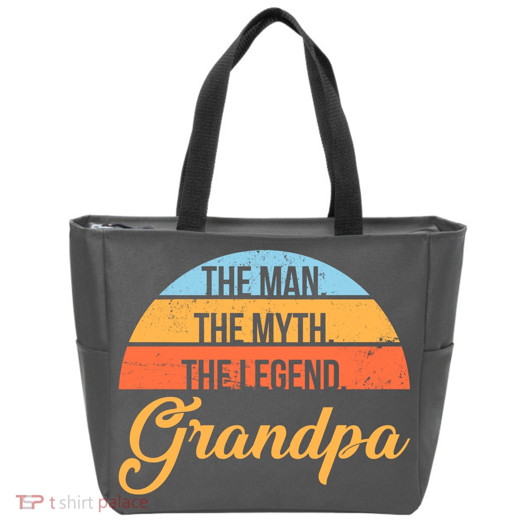 Grandpa The Man The Myth The Legend Saying Tote Bag