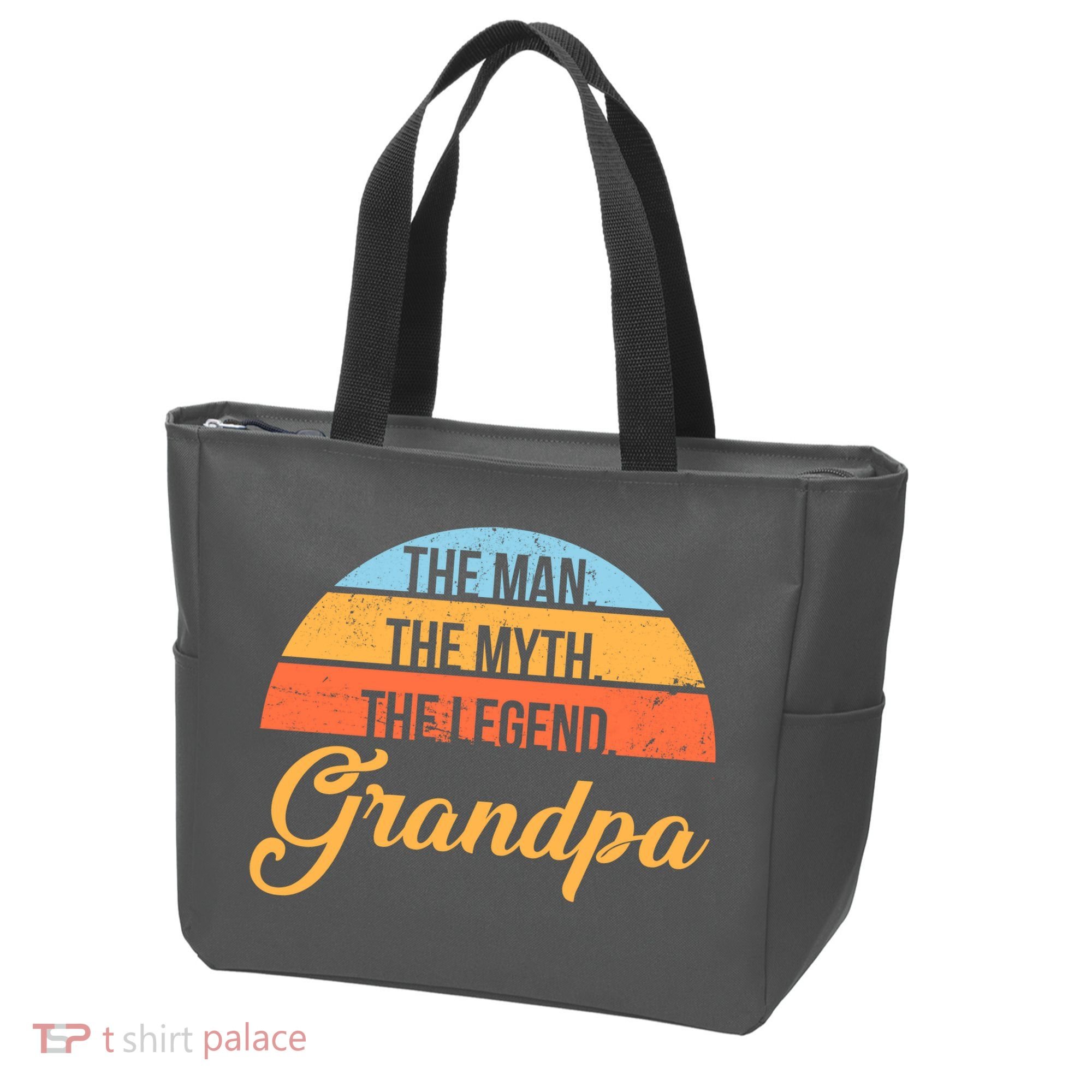 Grandpa The Man The Myth The Legend Saying Tote Bag