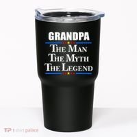 Grandpa The Man The Myth The Legend Stars Tumbler thumb 0