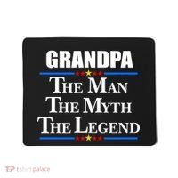 Grandpa The Man The Myth The Legend Stars Mousepad thumb 0