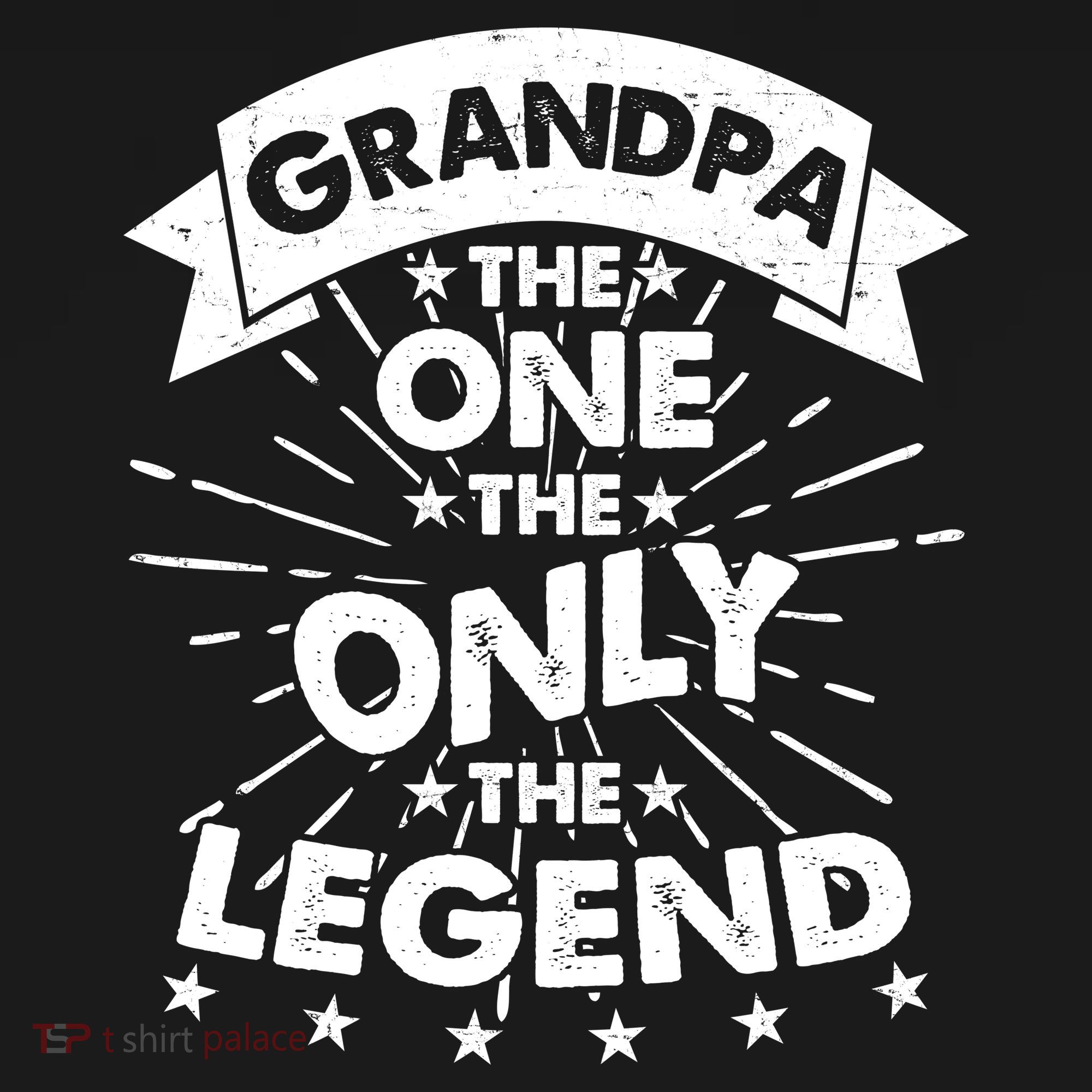 Grandpa The One The Only The Legend Backpack