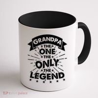 Grandpa The One The Only The Legend Coffee Mug thumb 1