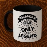 Grandpa The One The Only The Legend Coffee Mug thumb 2