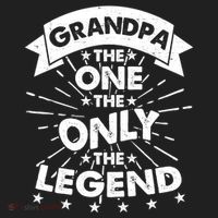 Grandpa The One The Only The Legend Tumbler thumb 3