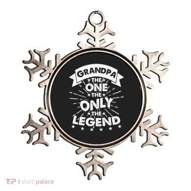 Grandpa The One The Only The Legend Ornament