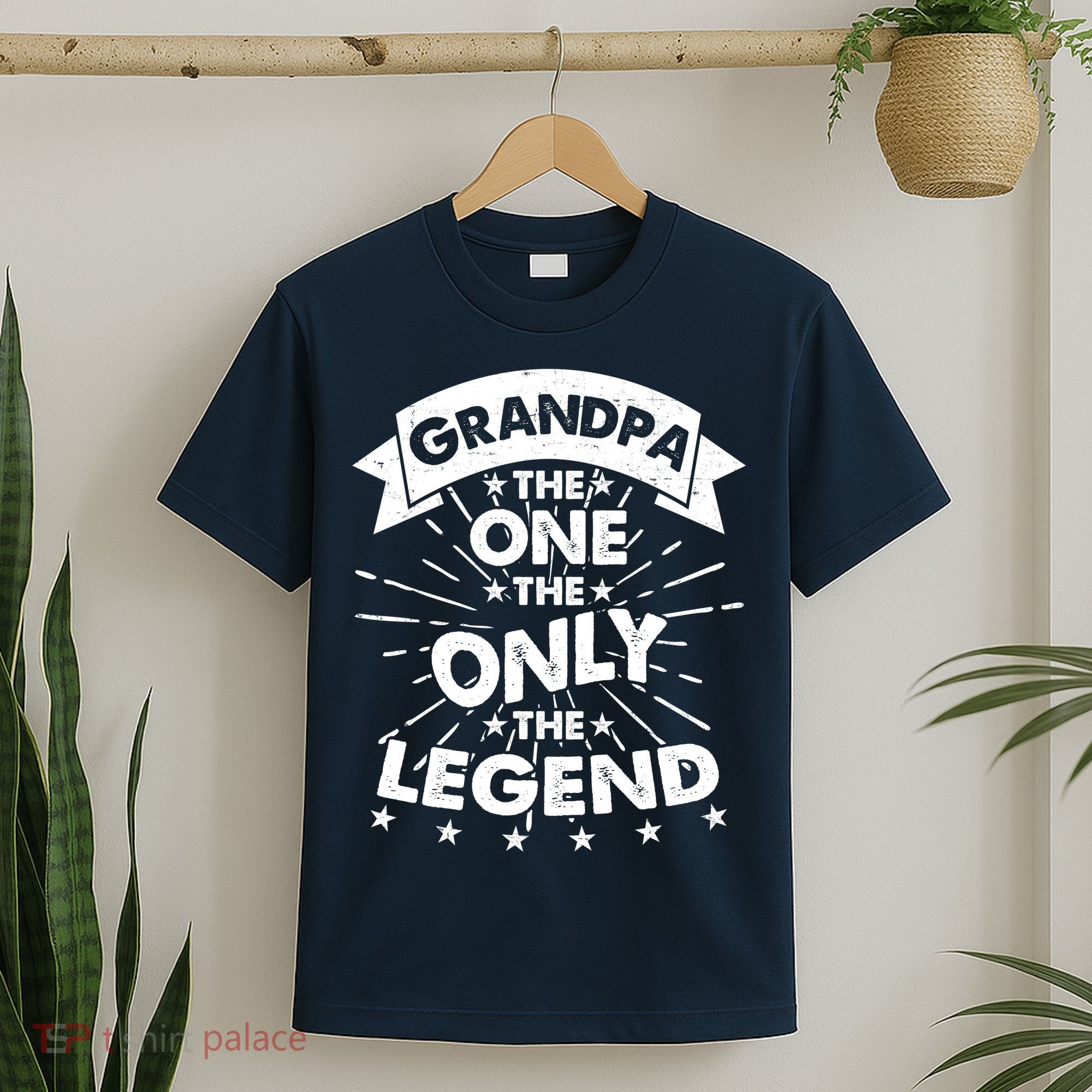 Grandpa The One The Only The Legend T-Shirt