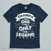Grandpa The One The Only The Legend T-Shirt thumb 5