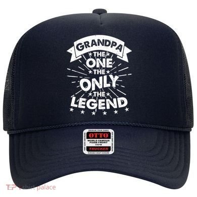 Grandpa The One The Only The Legend Hat