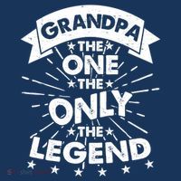 Grandpa The One The Only The Legend Toddler Hoodie thumb 2