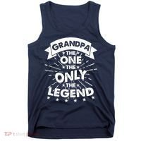 Grandpa The One The Only The Legend Tank Top thumb 0