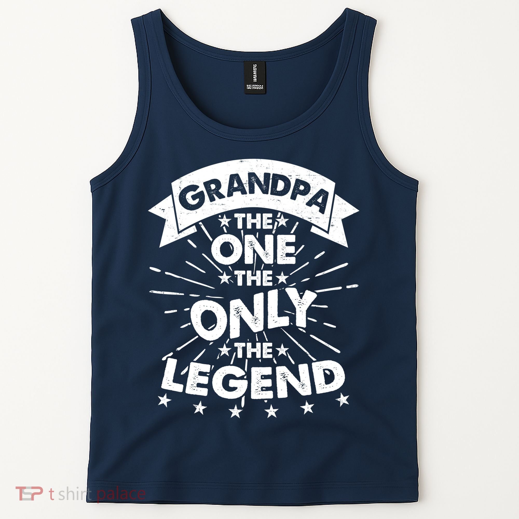 Grandpa The One The Only The Legend Tank Top