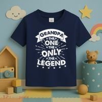 Grandpa The One The Only The Legend Toddler T-Shirt thumb 3