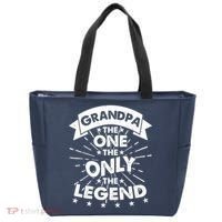 Grandpa The One The Only The Legend Tote Bag thumb 0