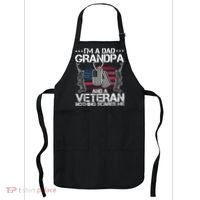 Grandpa Veteran Nothing Scares Me Apron thumb 0