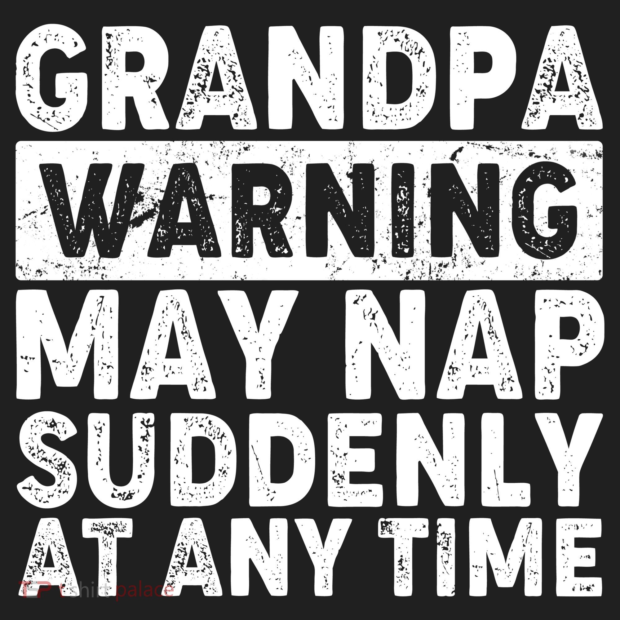 Grandpa Warning May Nap Suddenly At Any Time Women's Sweatshirt