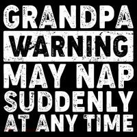 Grandpa Warning May Nap Suddenly At Any Time Women's Hoodie thumb 2