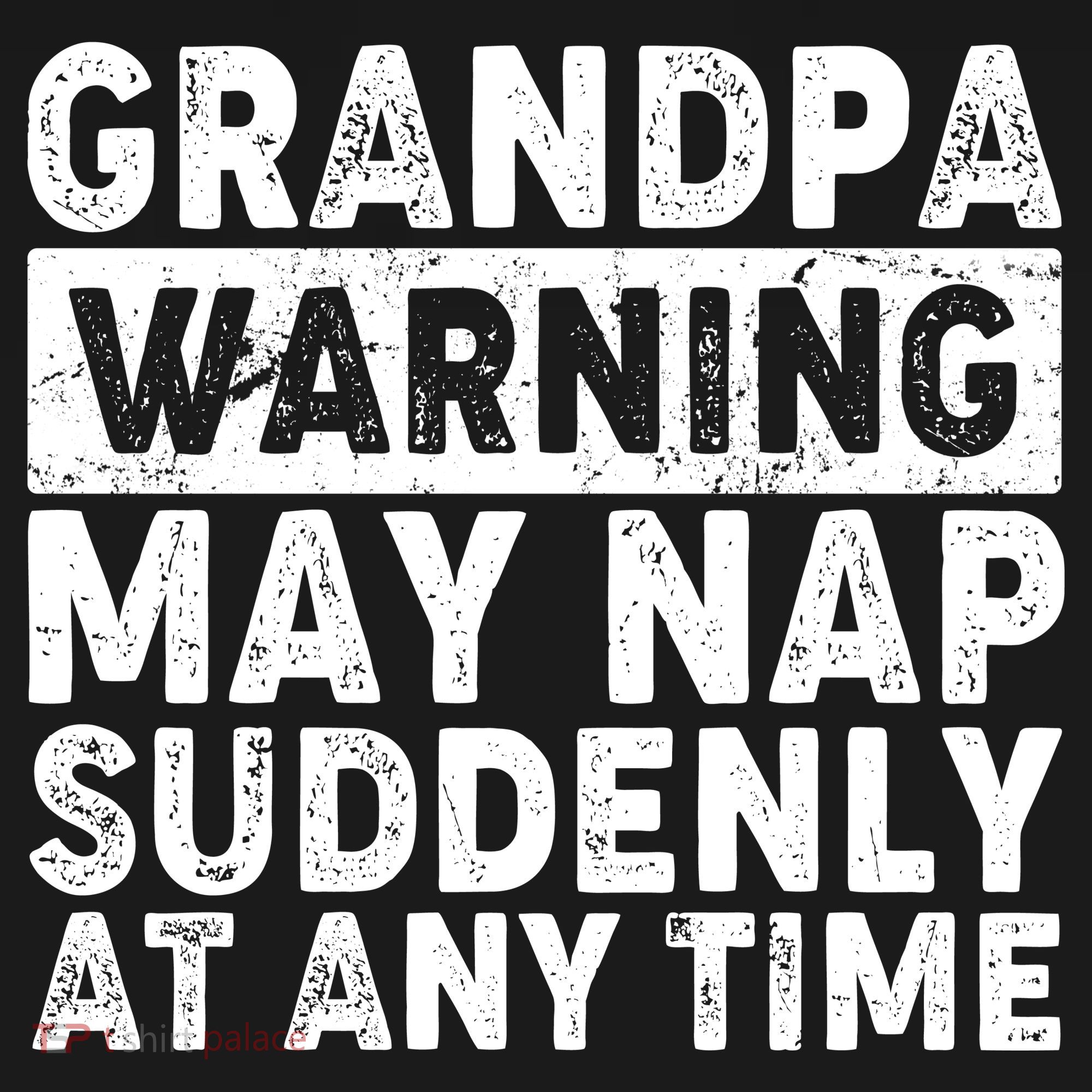 Grandpa Warning May Nap Suddenly At Any Time Ornament