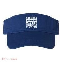 Grandpa Warning May Nap Suddenly At Any Time Visor thumb 0