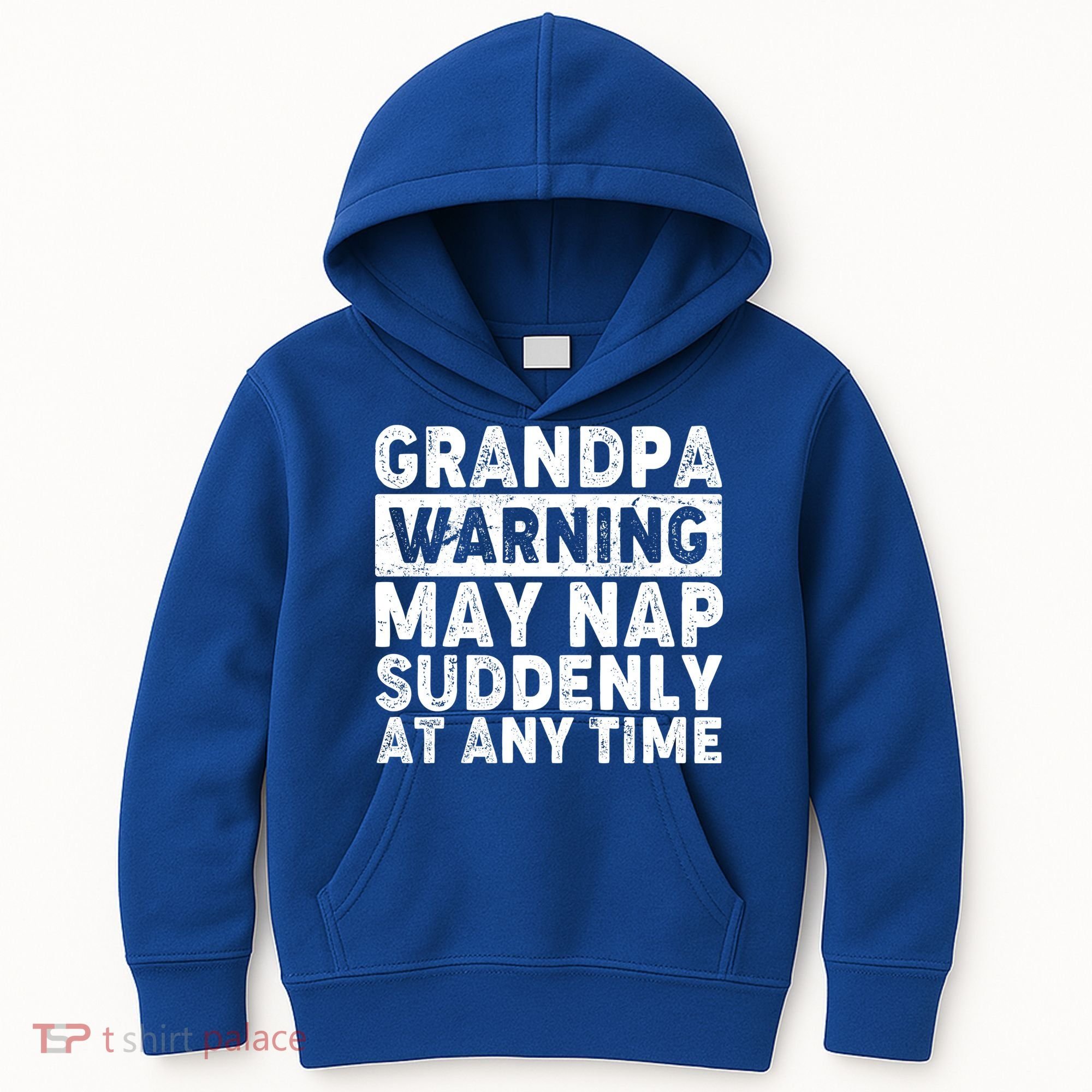 Grandpa Warning May Nap Suddenly At Any Time Kids Hoodie