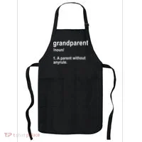 Grandparents A Parent Without Any Rules Apron thumb 0
