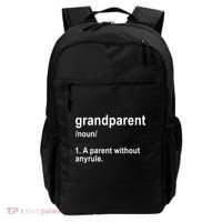 Grandparents A Parent Without Any Rules Backpack thumb 0