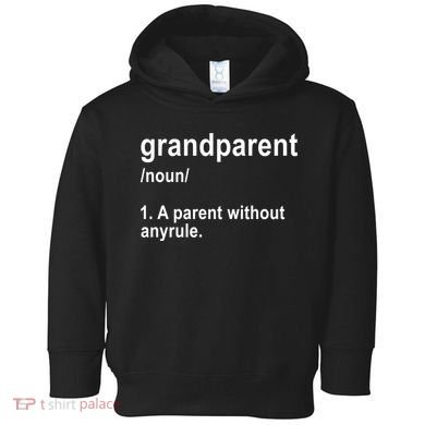 Grandparents A Parent Without Any Rules Toddler Hoodie