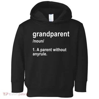 Grandparents A Parent Without Any Rules Toddler Hoodie