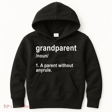 Grandparents A Parent Without Any Rules Kids Hoodie