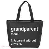Grandparents A Parent Without Any Rules Tote Bag thumb 0