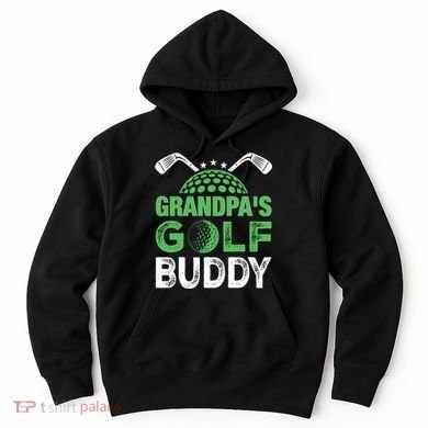 Grandpas Golf Buddy Fathers Day Hoodie