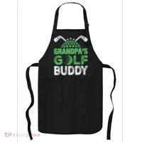 Grandpas Golf Buddy Fathers Day Apron thumb 0