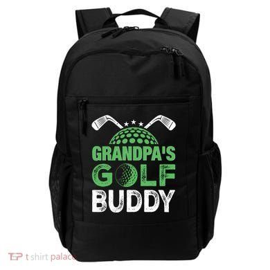 Grandpas Golf Buddy Fathers Day Backpack