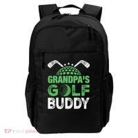 Grandpas Golf Buddy Fathers Day Backpack thumb 0