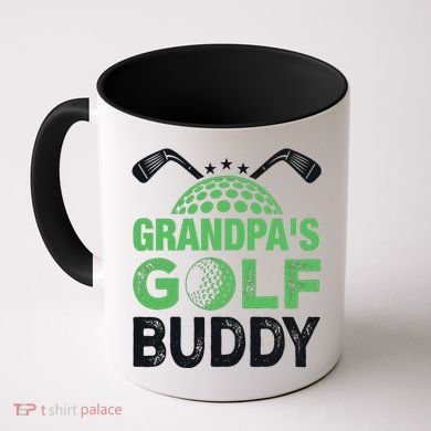 Grandpas Golf Buddy Fathers Day Coffee Mug
