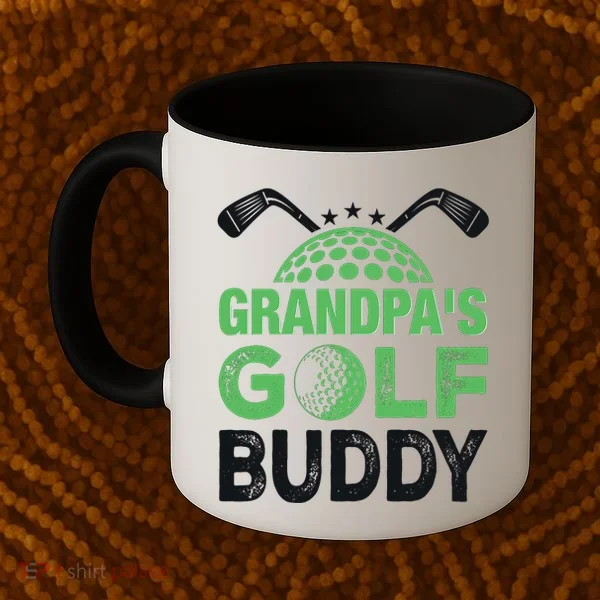 Grandpas Golf Buddy Fathers Day Coffee Mug
