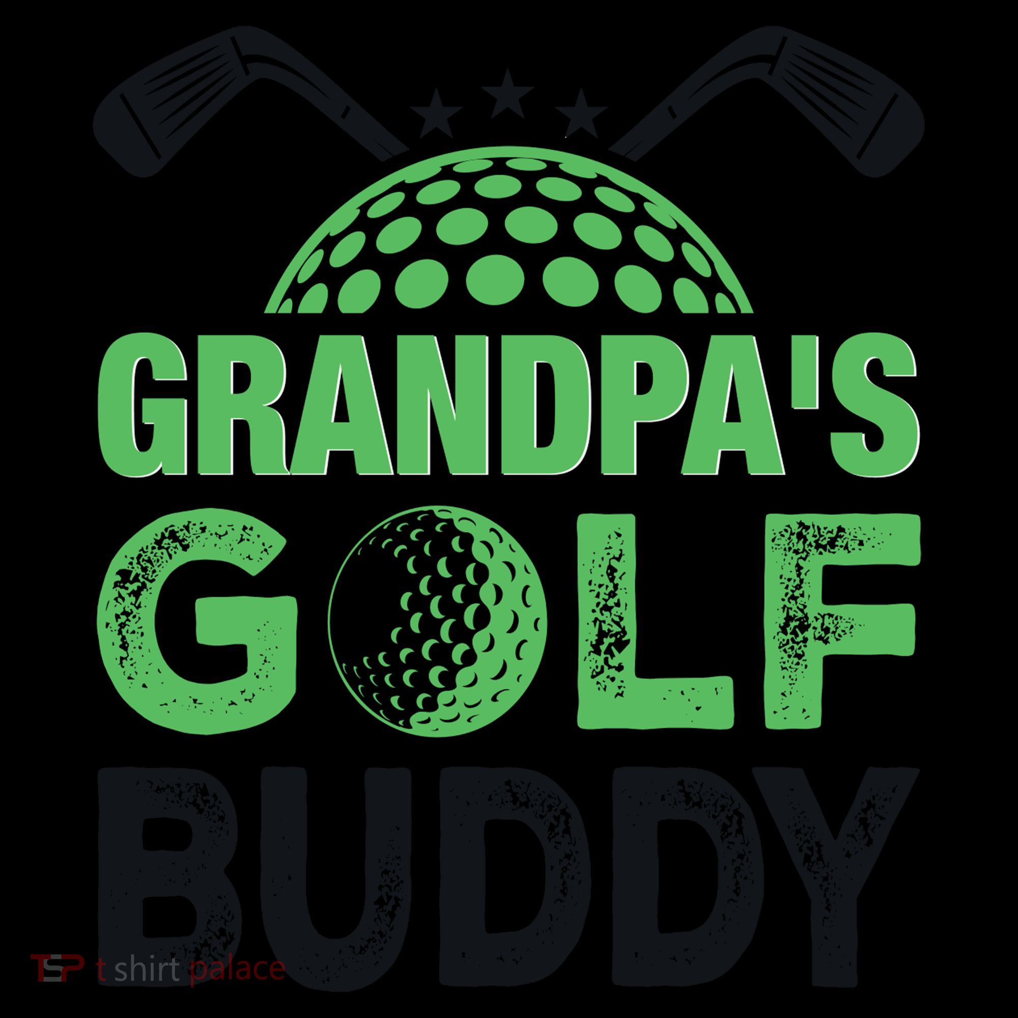 Grandpas Golf Buddy Fathers Day Coffee Mug