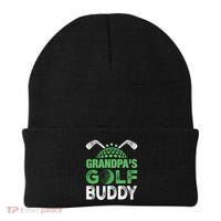 Grandpas Golf Buddy Fathers Day Beanie thumb 0