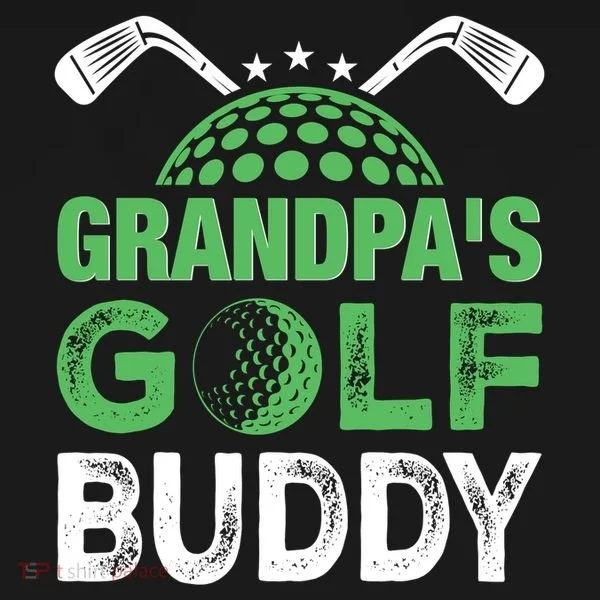 Grandpas Golf Buddy Fathers Day Coaster