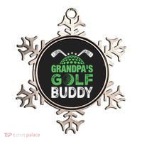 Grandpas Golf Buddy Fathers Day Ornament thumb 0