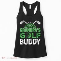Grandpas Golf Buddy Fathers Day Women's Tank Top thumb 0